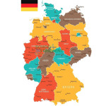German Print Maps
